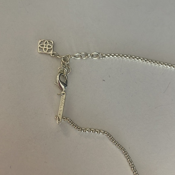 Kendra Scott Turquoise/White Long Dangle Necklace - Picture 5 of 6